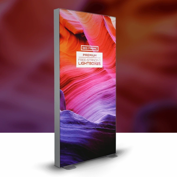 Premium SEG Free Standing Lightbox -  Lights Off